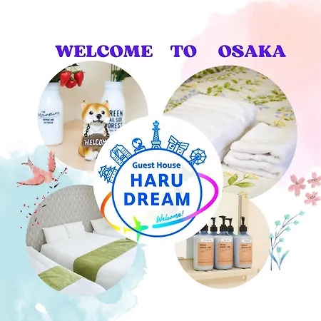 Guest House Haru Dream Nipponbashi Osaka Exterior photo